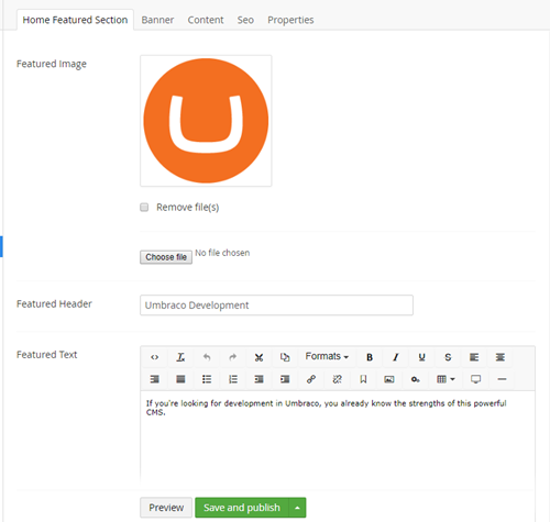 Umbraco Makes it Easy