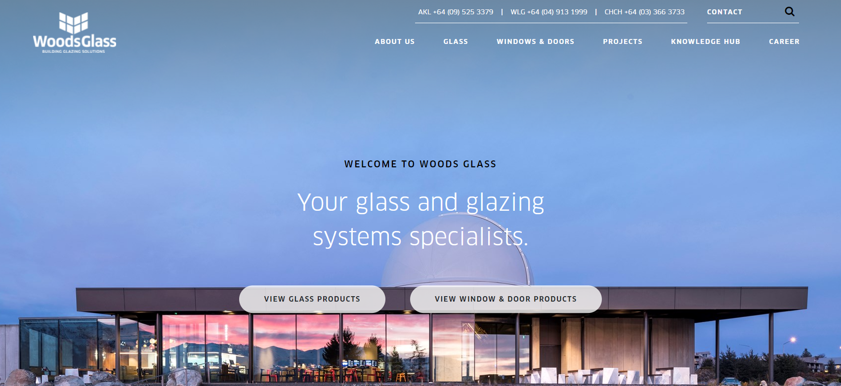 Woods Glass Image