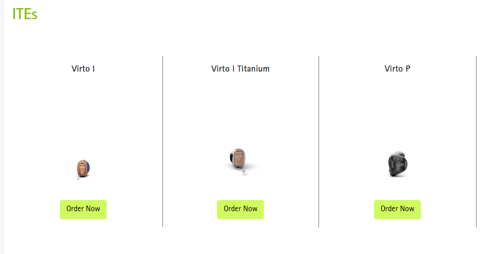 Sonova Choose Your Hearing Aid